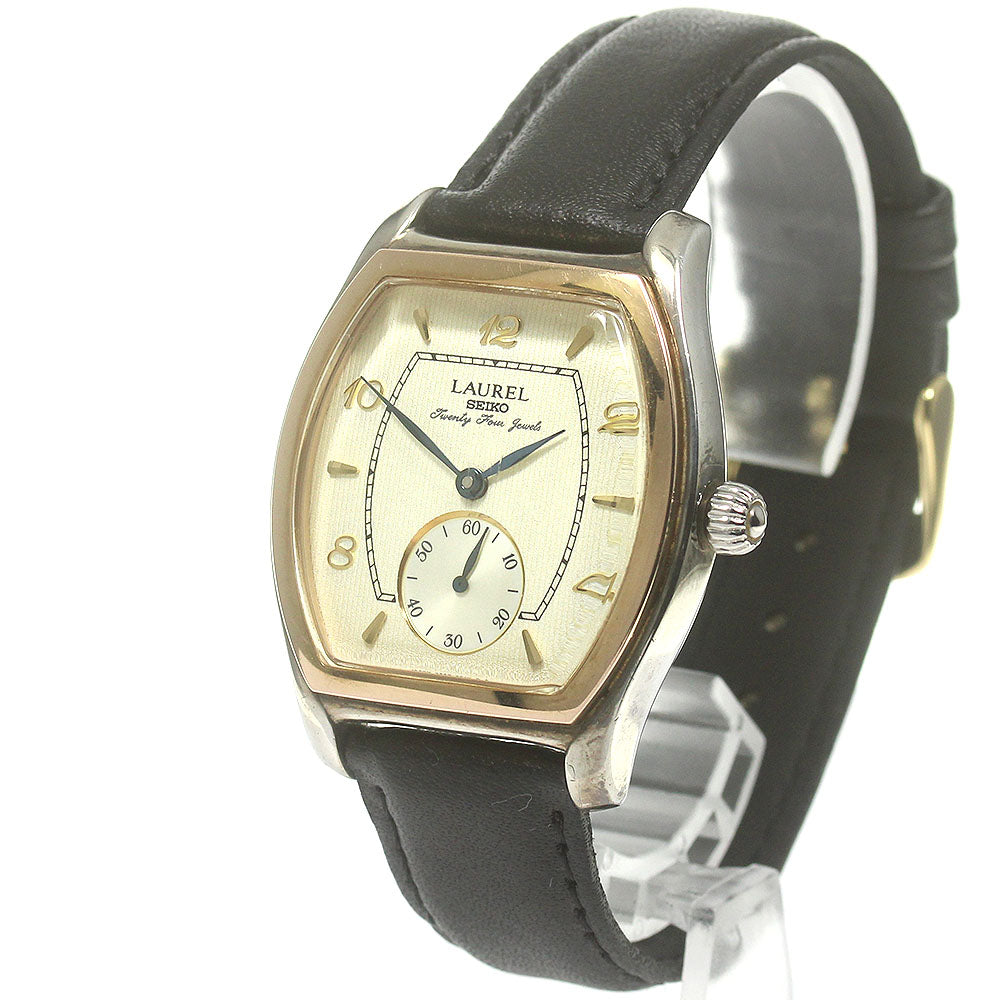 SEIKO Laurel 4S28-5010/LJAK600 BezelK18 Cal.4S28A Hand Winding Men's_869962