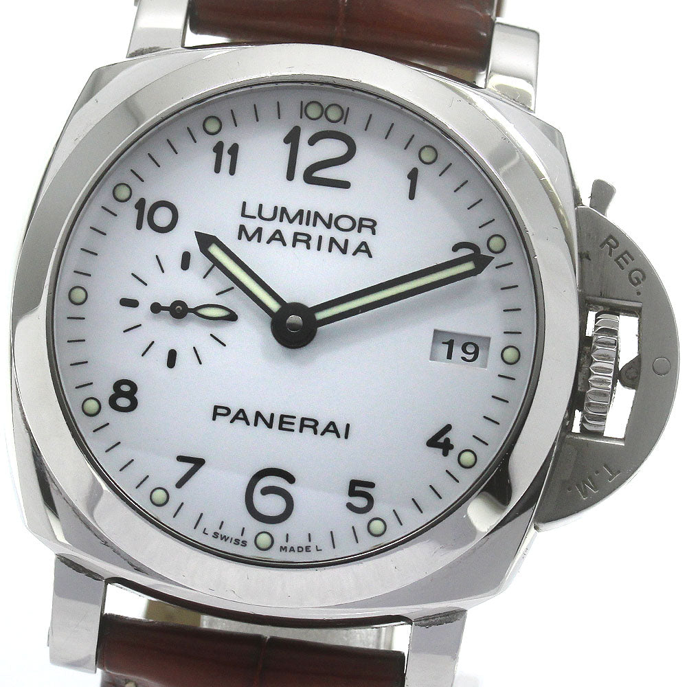 PANERAI Luminor Marina 1950 3 Days PAM00523 Date white Dial Automatic Men's Watch_869969
