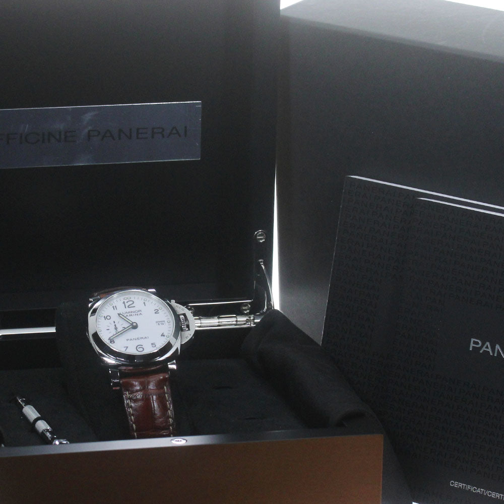 PANERAI Luminor Marina 1950 3 Days PAM00523 Date white Dial Automatic Men's Watch_869969