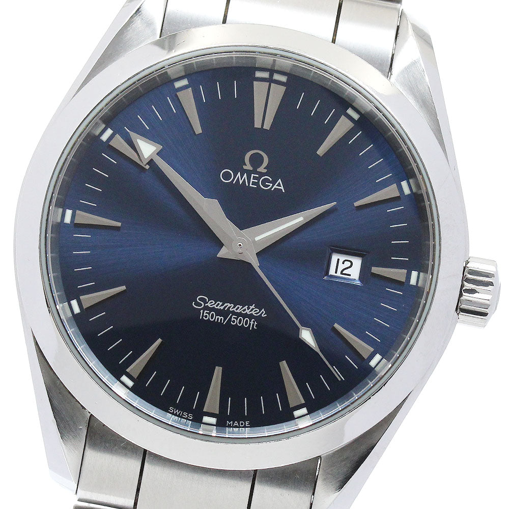 OMEGA Seamaster Aqua Terra 2517.80 Date Navy Dial Quartz Men's Watch_869974