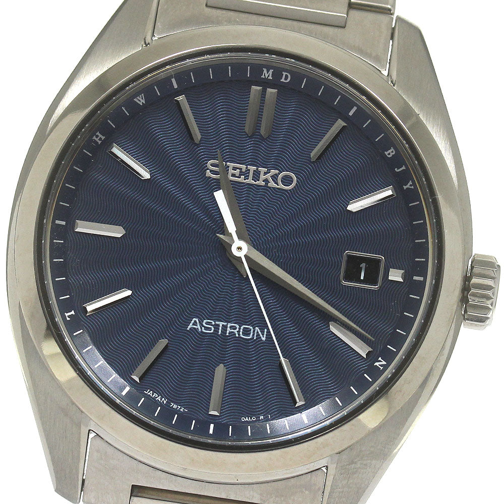 SEIKO Astron Origin 7B72-0AD0/SBXY031 Solar Powered Radio Men's Watch_869977