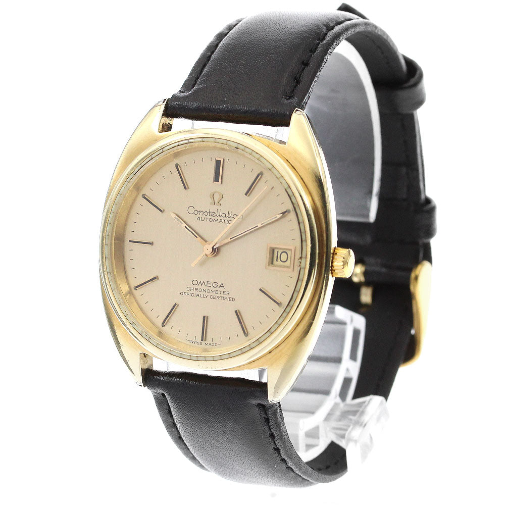 OMEGA Constellation 168.0056 cal.1012 date gold Dial Automatic Men's_869980