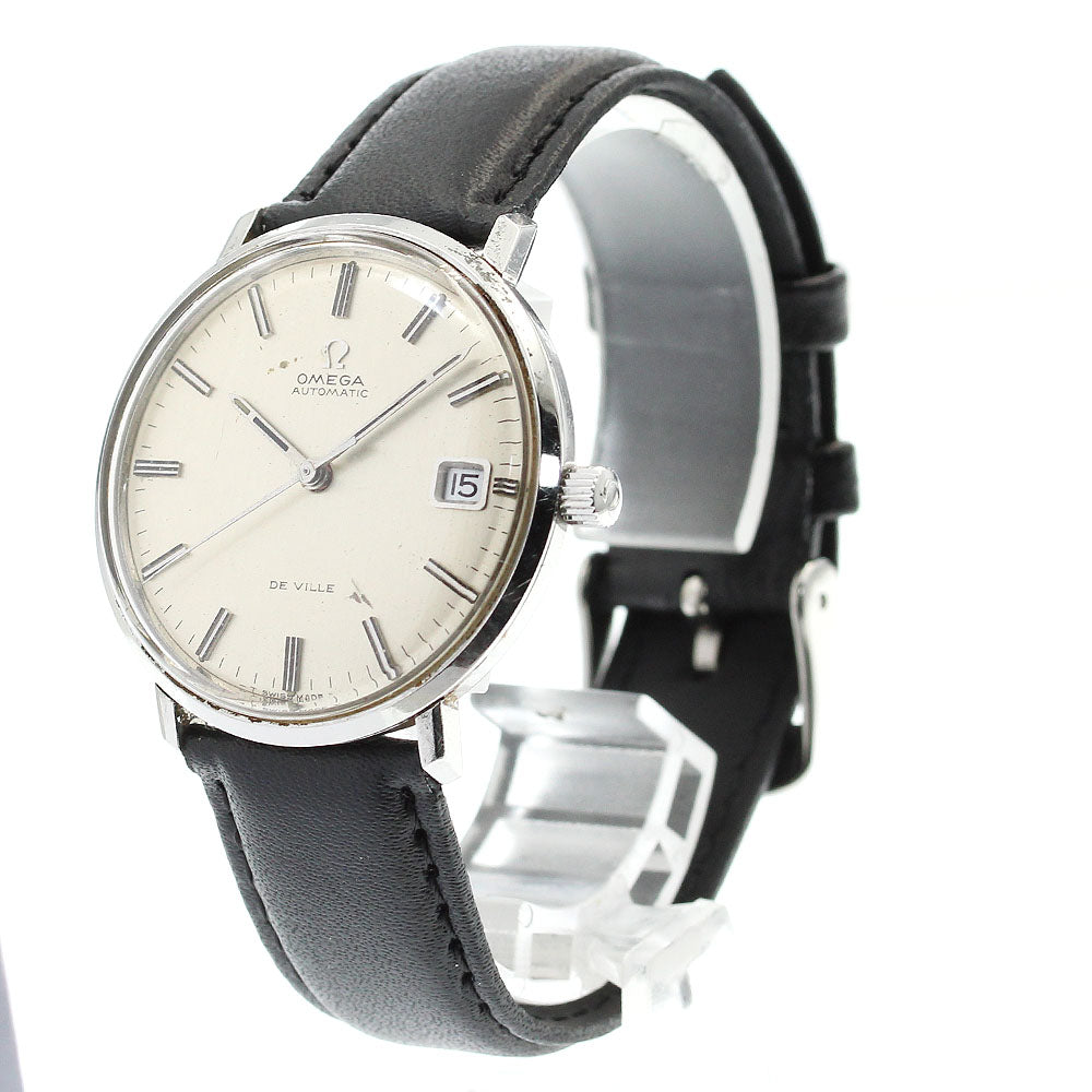 OMEGA De Ville Vintage Date Round Silver Dial Automatic Men's Watch_869985
