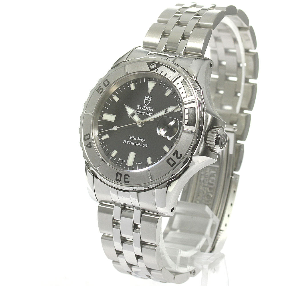 TUDOR Prince Date Hydronaut 89190P Black Dial Automatic Men's Watch_869989