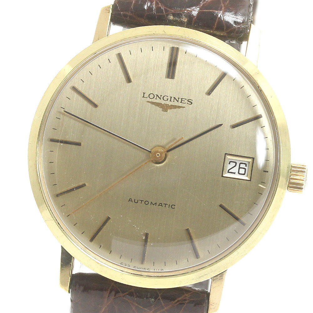 LONGINES L.638.1 Date gold Dial Automatic Men's Watch_869999