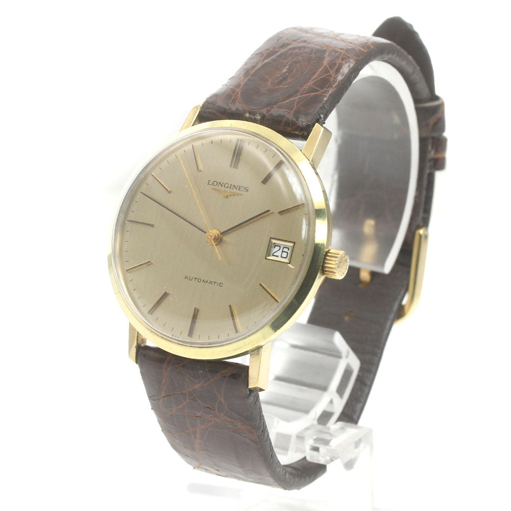 LONGINES L.638.1 Date gold Dial Automatic Men's Watch_869999