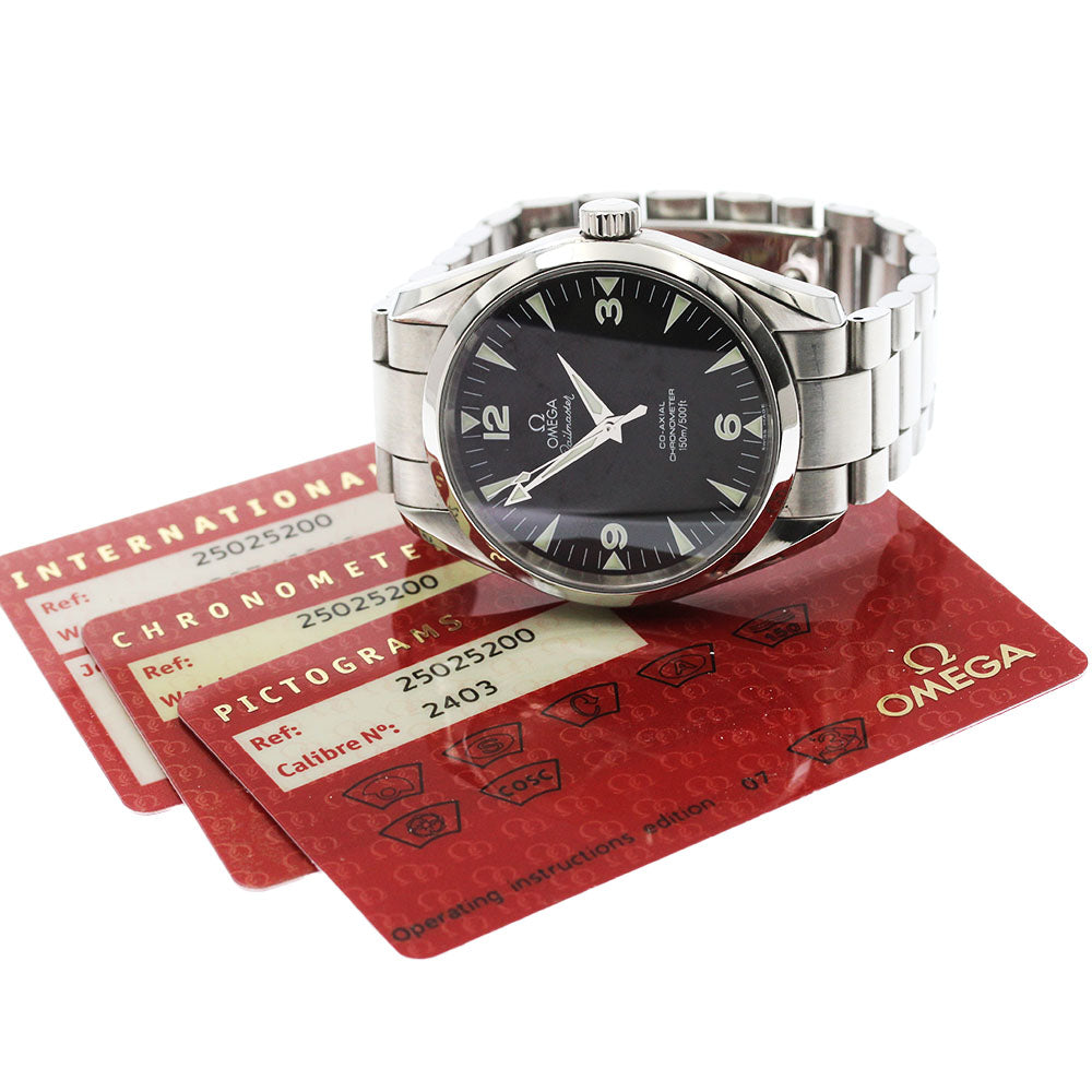 OMEGA Railmaster 2502.52 Chronometer black Dial Automatic Men's Watch_870001