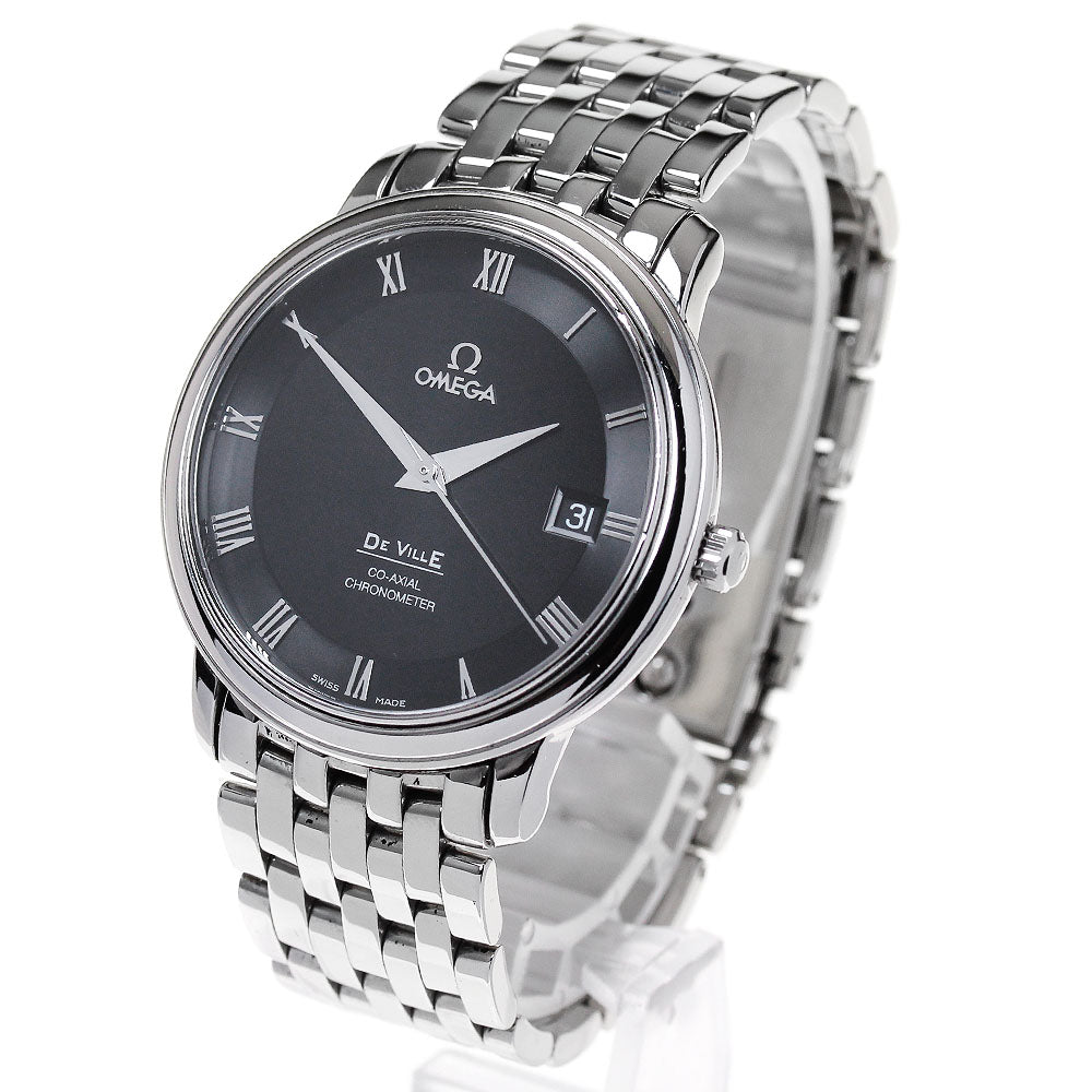 OMEGA De Ville Prestige Coaxial 4574.50 Black Dial Automatic Men's Watch_870010