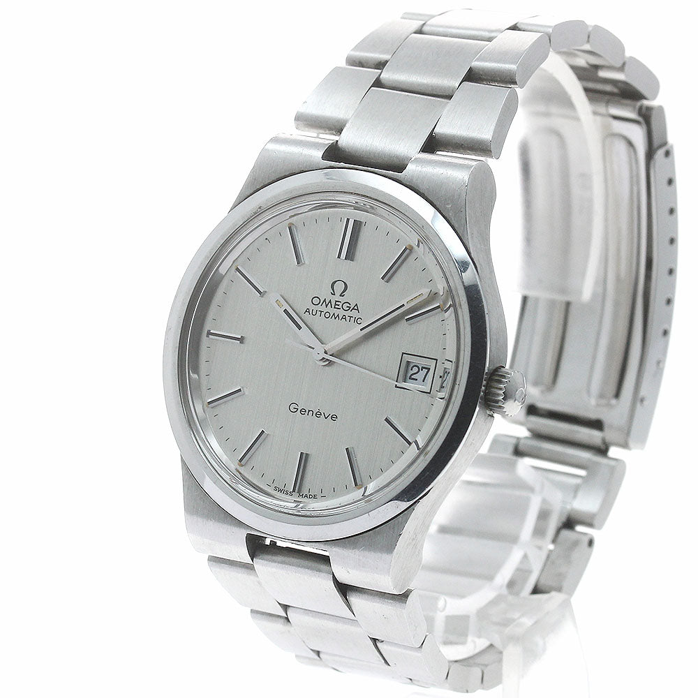 OMEGA Geneve 166.0173/366.0832 Date Silver Dial Automatic Men's Watch_870022