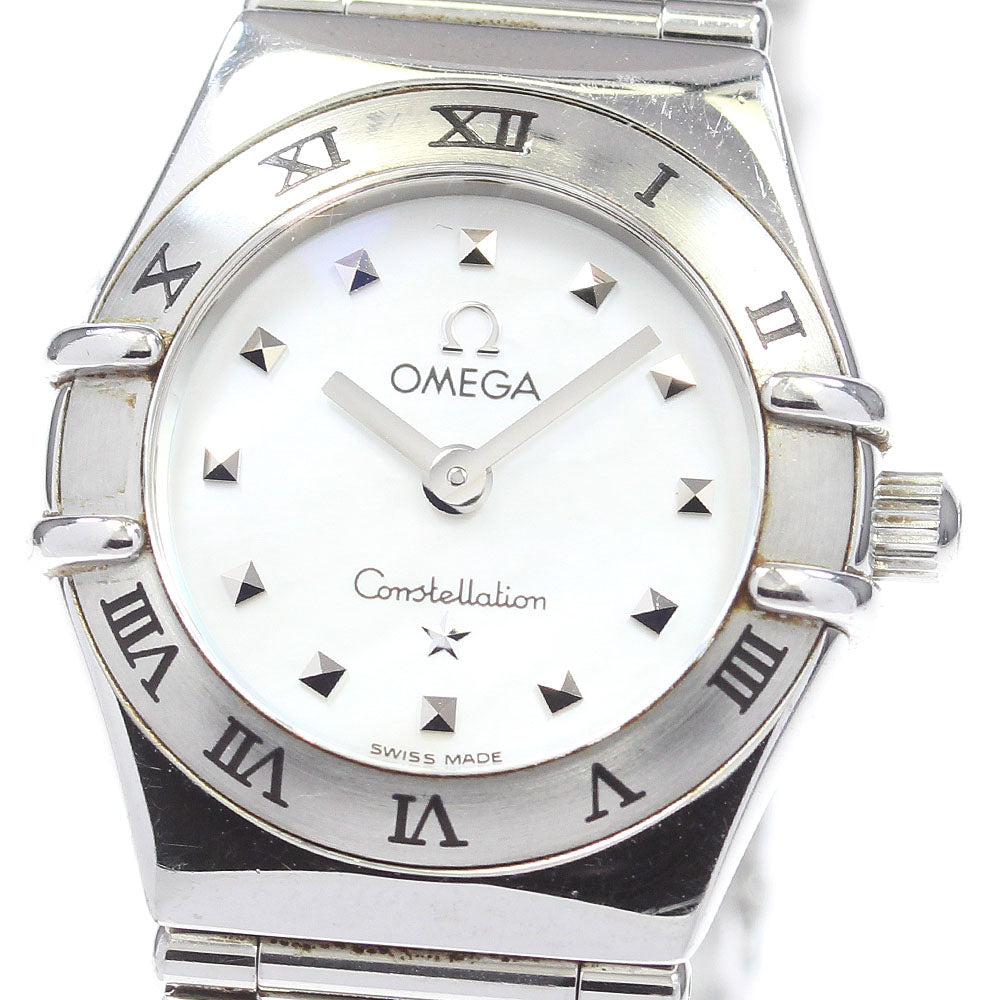 OMEGA Constellation Mini My Choice 1561.71 White shell White shell Dial Quartz Ladies Watch_870024
