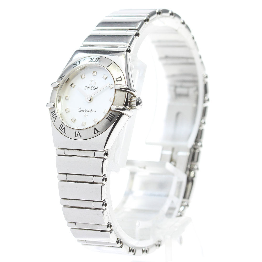 OMEGA Constellation Mini My Choice 1561.71 White shell White shell Dial Quartz Ladies Watch_870024