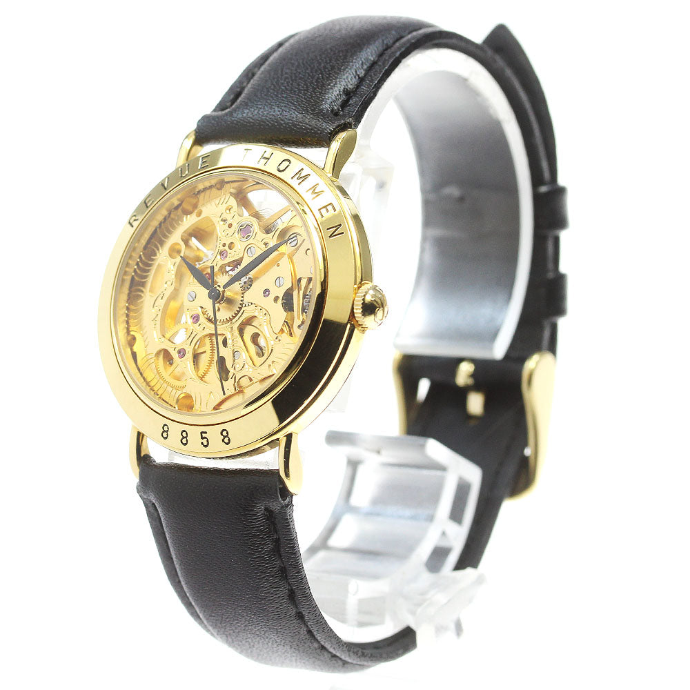 REVUE THOMMEN skeleton Dial Hand Winding Men's Watch_870034