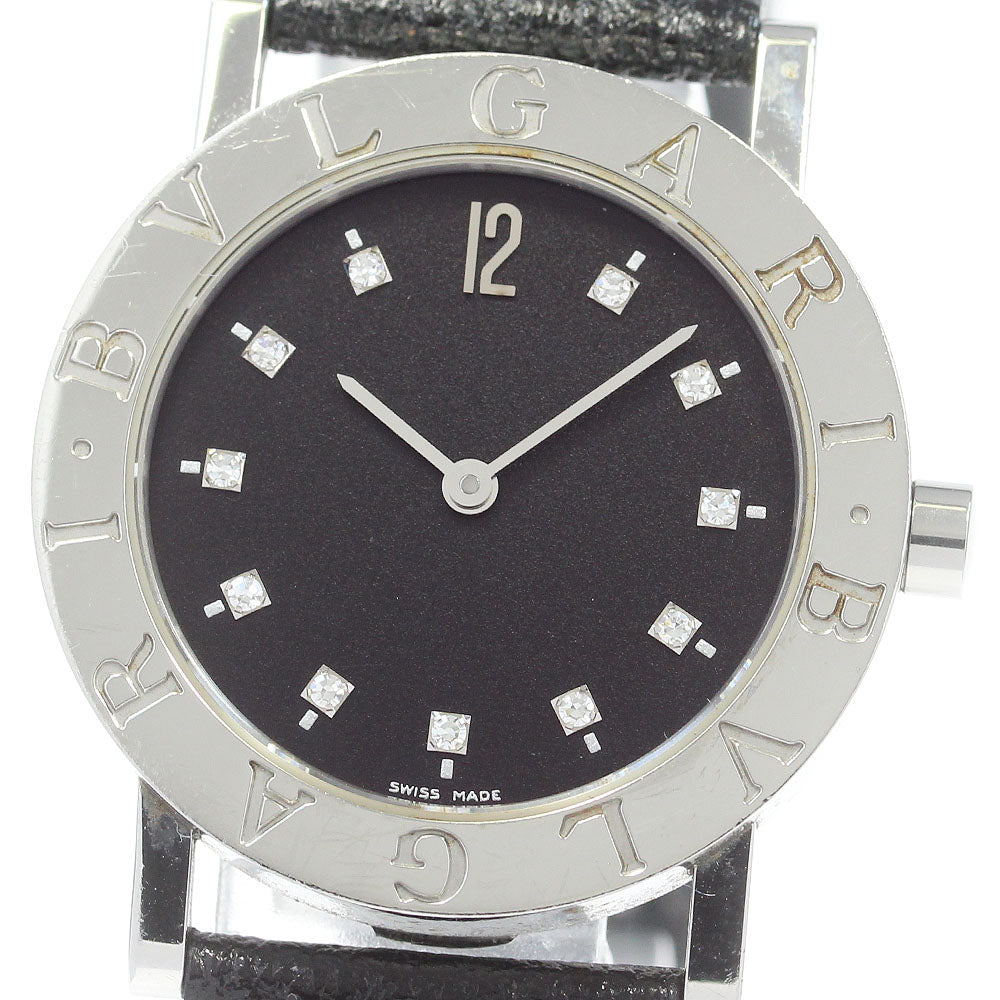 BVLGARI BVLGARIBVLGARI BB30SLD Date black Dial Quartz Boy's Watch_870035