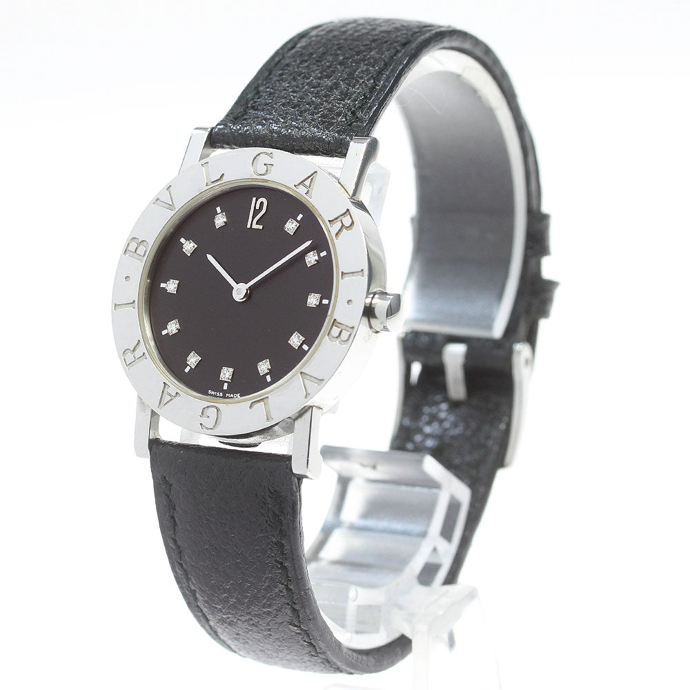BVLGARI BVLGARIBVLGARI BB30SLD Date black Dial Quartz Boy's Watch_870035