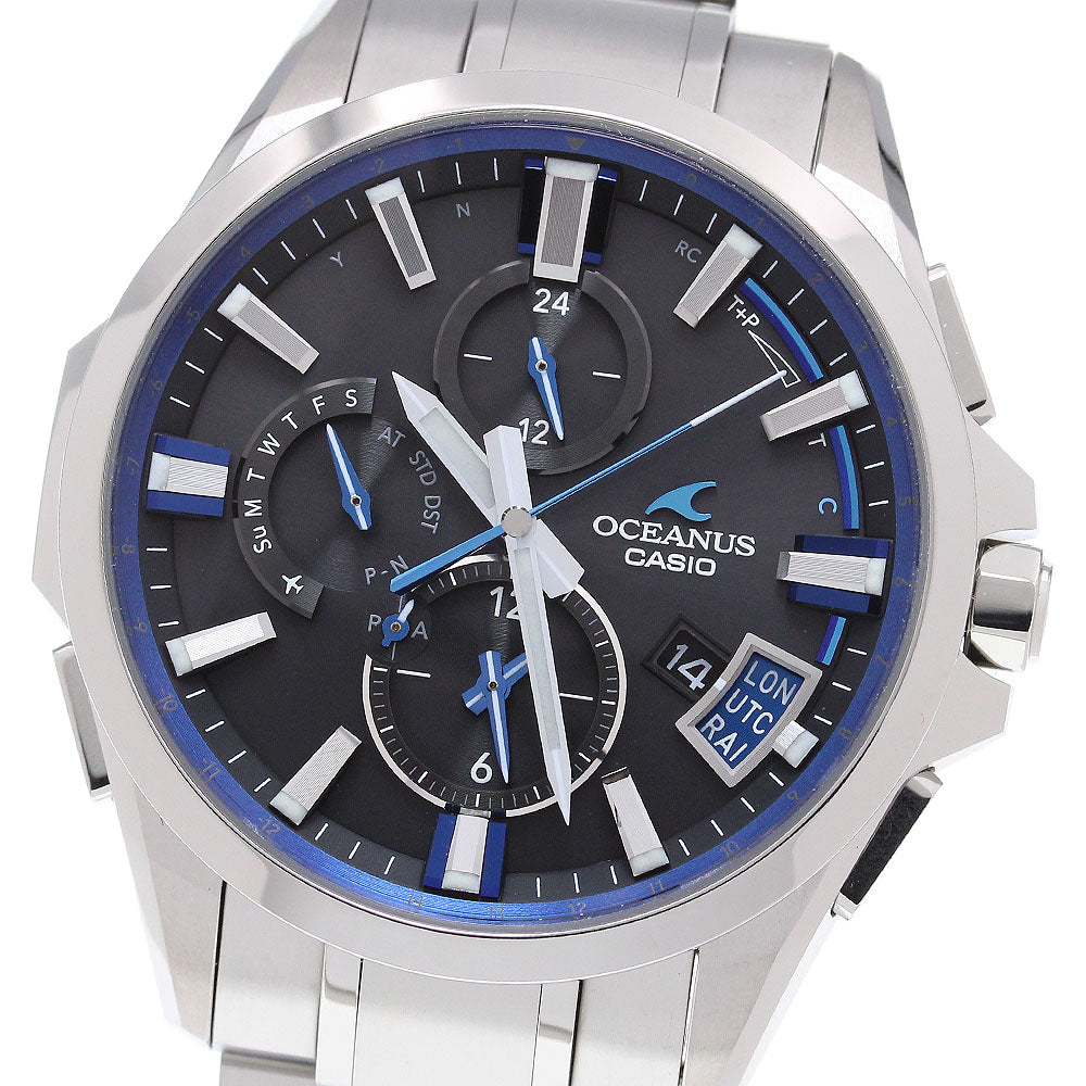 CASIO Oceanus OCW-G2000-1AJF Bluetooth Solar Powered Radio Men's Watch_870039