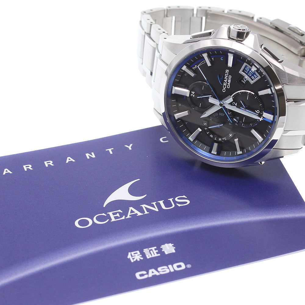 CASIO Oceanus OCW-G2000-1AJF Bluetooth Solar Powered Radio Men's Watch_870039