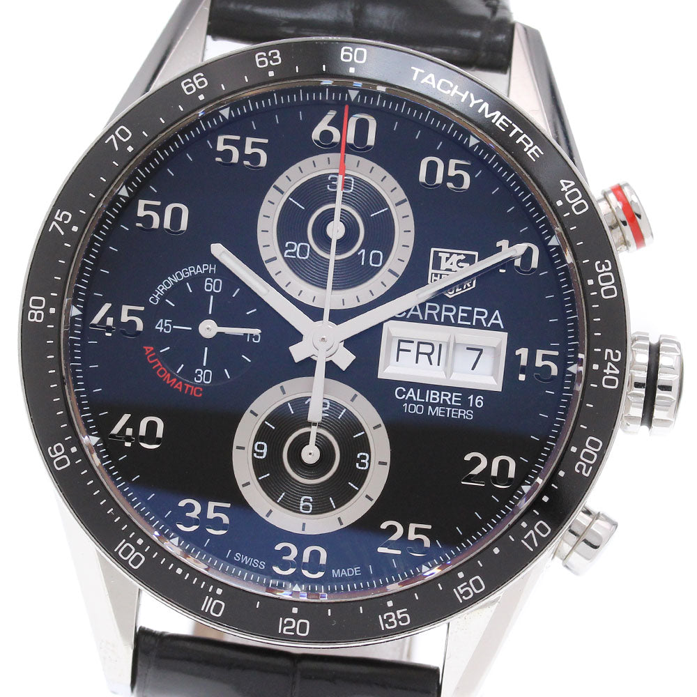 TAG HEUER Carrera Caliber 16 CV2A10.BA0796 Chronograph day date black Dial Automatic Men's Watch_870100