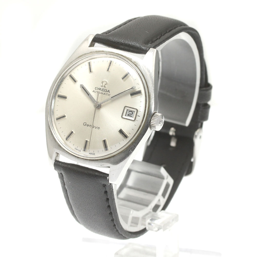 OMEGA Geneve 166.041 Cal.565 Date Silver Dial Automatic Men's Watch_870103