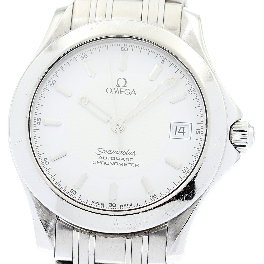 OMEGA Seamaster120 2501.21 Date white Dial Automatic Men's Watch_870119
