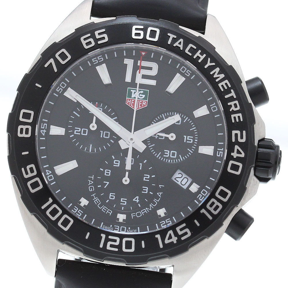 TAG HEUER Formula 1 CAZ1110 Chronograph black Dial Quartz Men's Watch_870170
