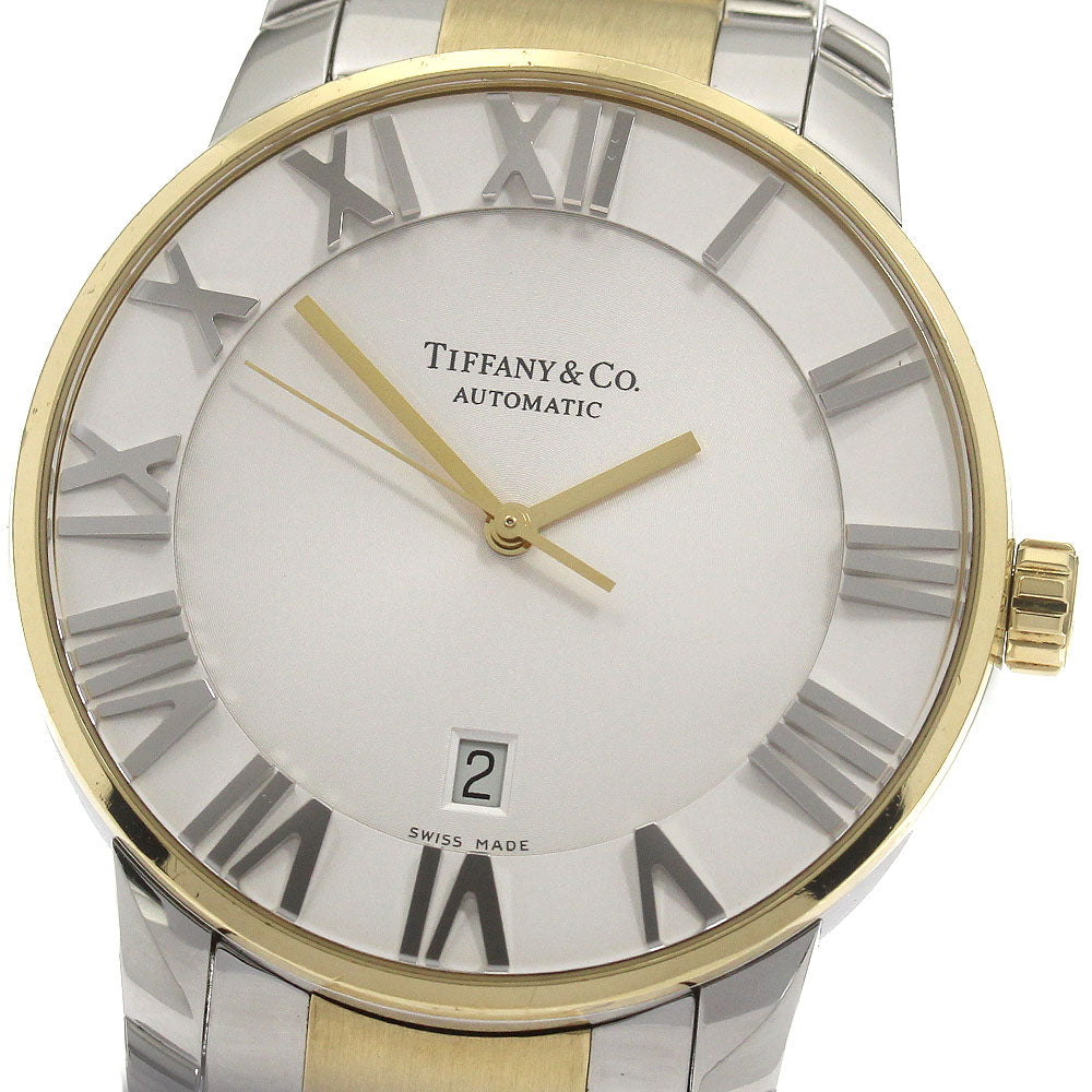 TIFFANY&Co. Atlas Dome Z1810.68.15A21A00A Date white Dial Automatic Men's_870199