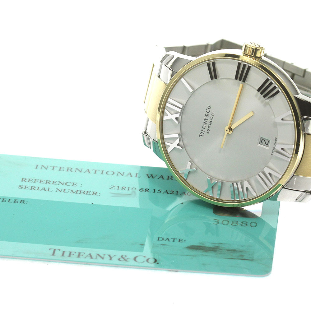 TIFFANY&Co. Atlas Dome Z1810.68.15A21A00A Date white Dial Automatic Men's_870199