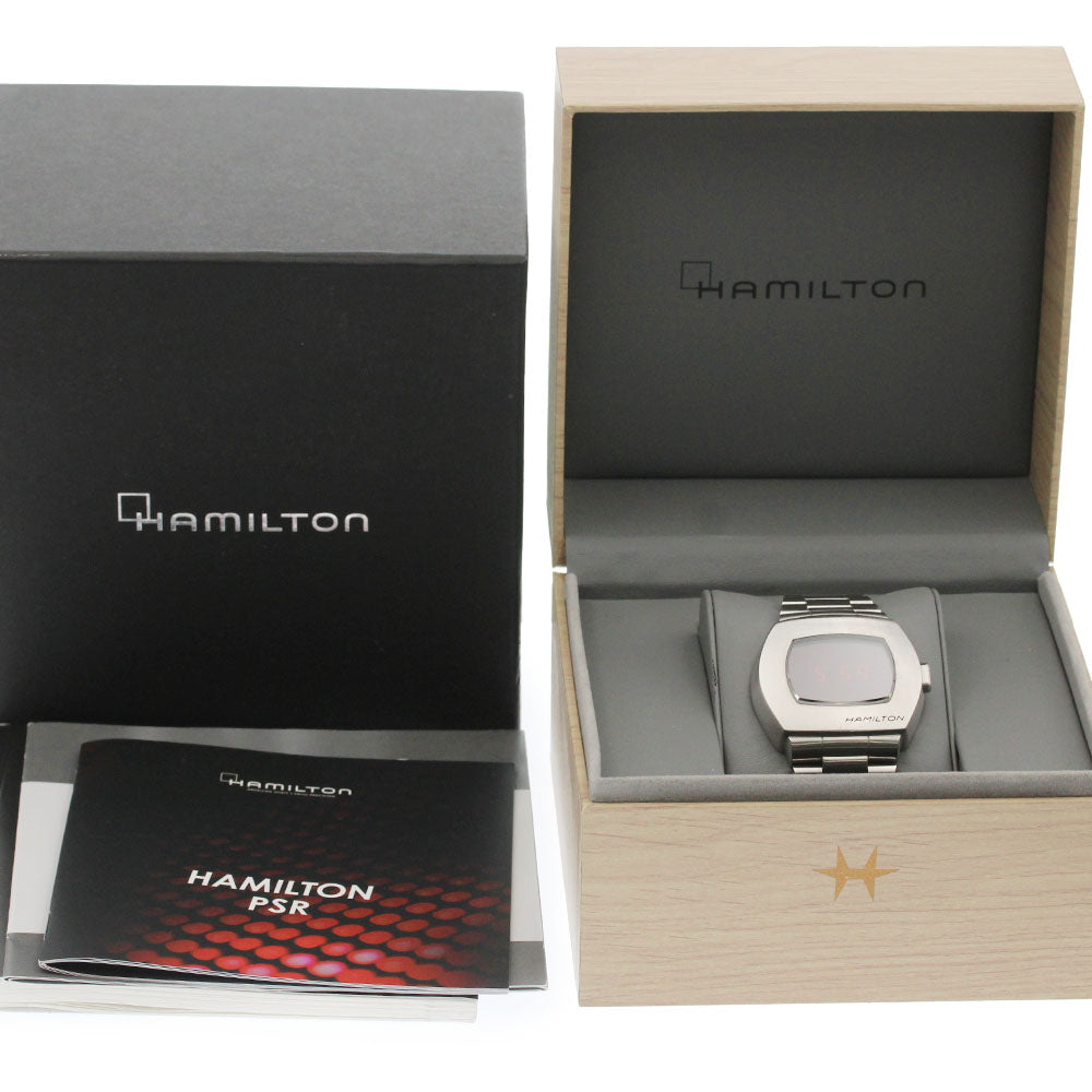 HAMILTON PSR Pulsar H524140 black Dial Quartz Men's Watch_870209