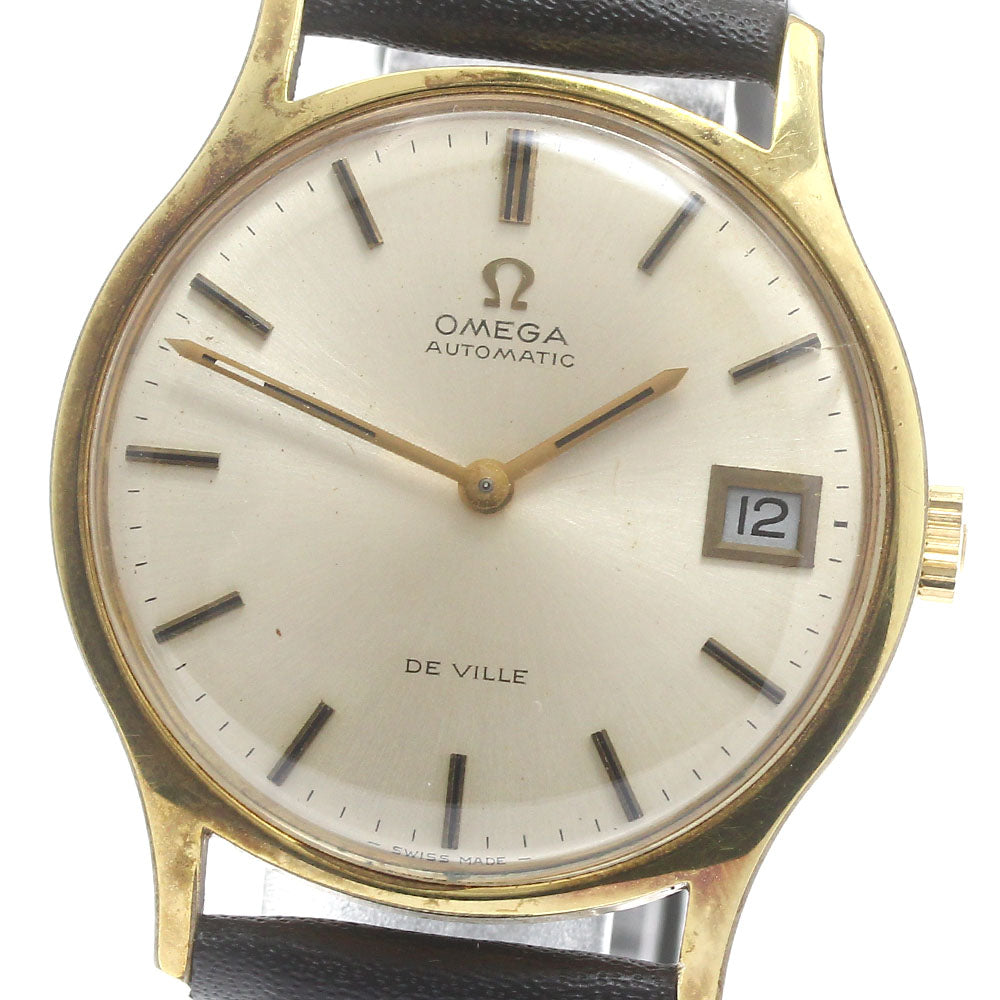 OMEGA De Ville 166.0086 Date cal.1002 Silver Dial Automatic Men's Watch_870223