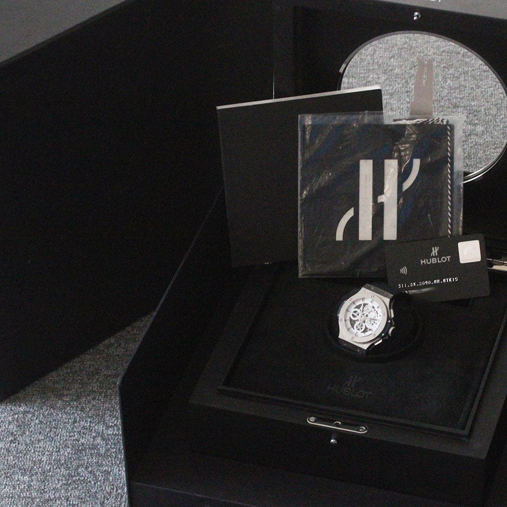 HUBLOT Big Bang Aero Bang MT88 311.SX.2090.NR.MTK15 Limited to 88 units in Japan, Masahiro Tanaka collaboration model White / skeleton Dial Automatic Men's Watch_870228