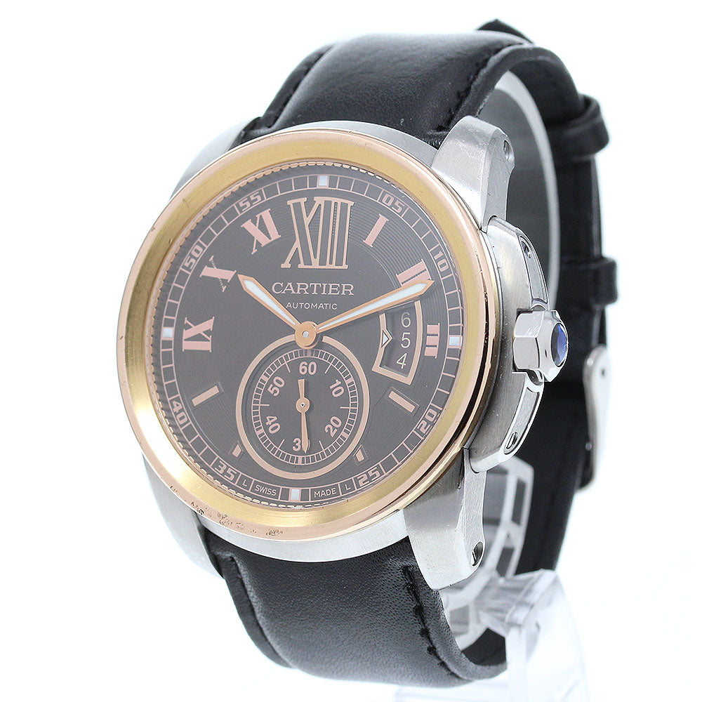 CARTIER Calibur de Cartier W7100051 Brown Dial Automatic Men's Watch_870229