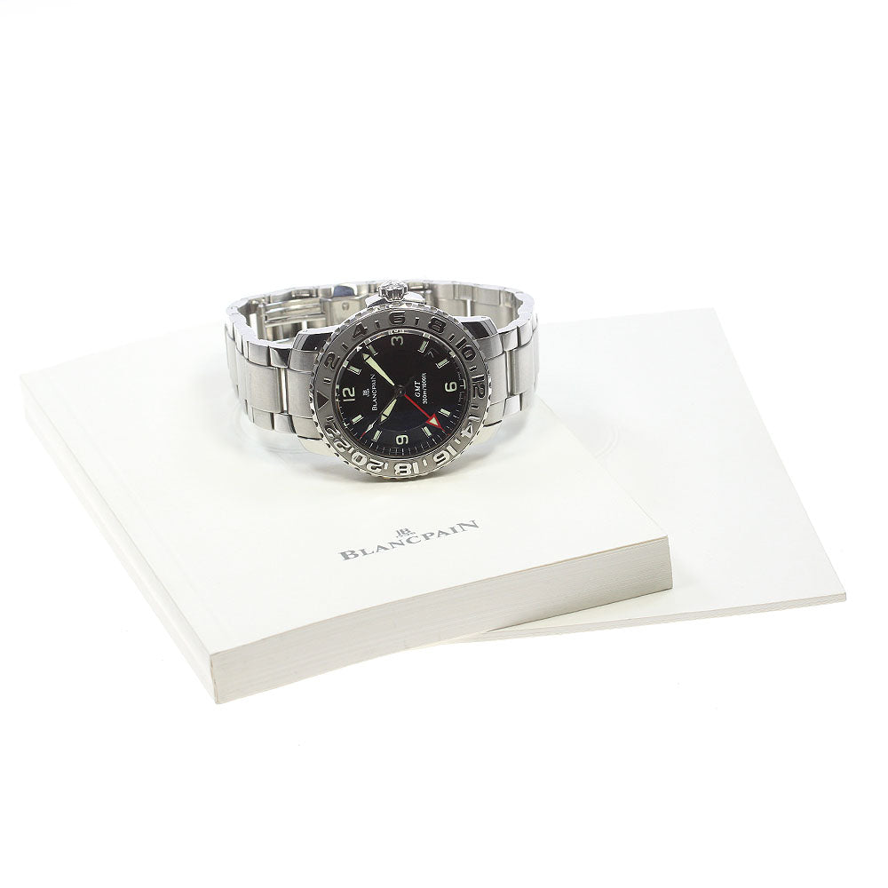 Blancpain Trilogy 2250-1130-71 GMT black Dial Automatic Men's Watch_870237