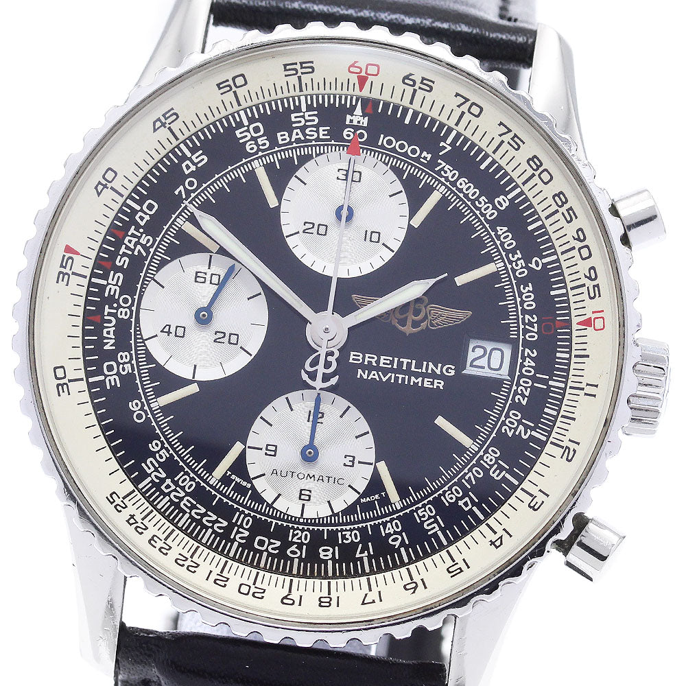 BREITLING Old Navitimer A13022 Chronograph black Dial Automatic Men's_870260