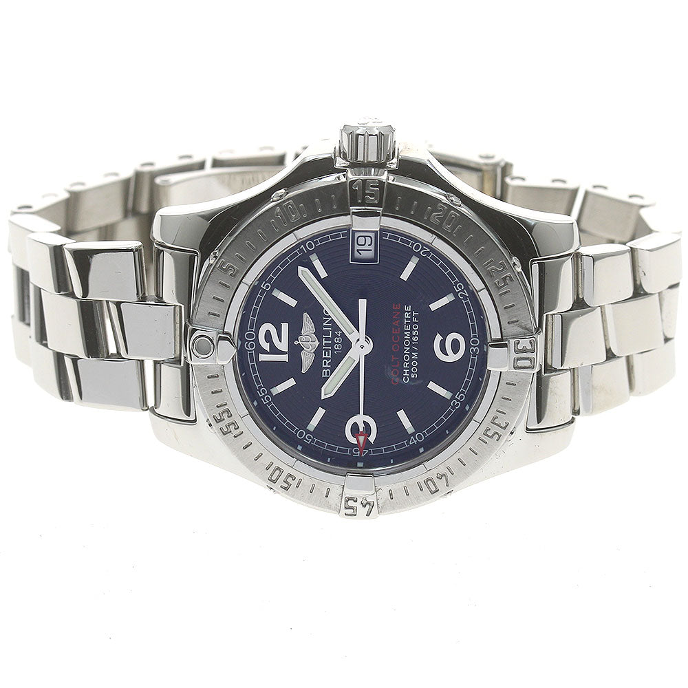 BREITLING Colt Ocean A77380 Date black Dial Quartz Ladies Watch_870276