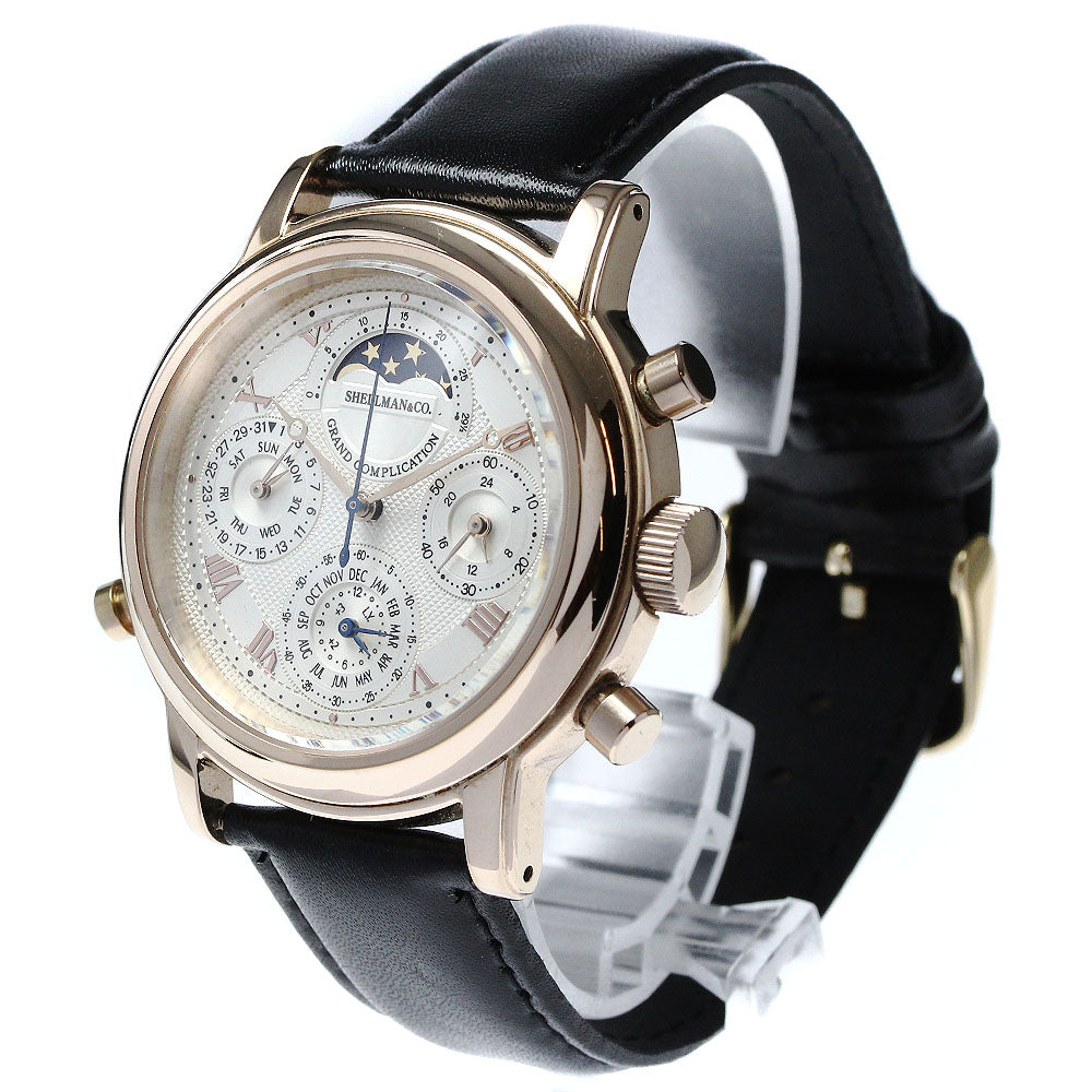 Shellman Grand Complication Premium 6771-T011179 Moon Phase Quartz_870301