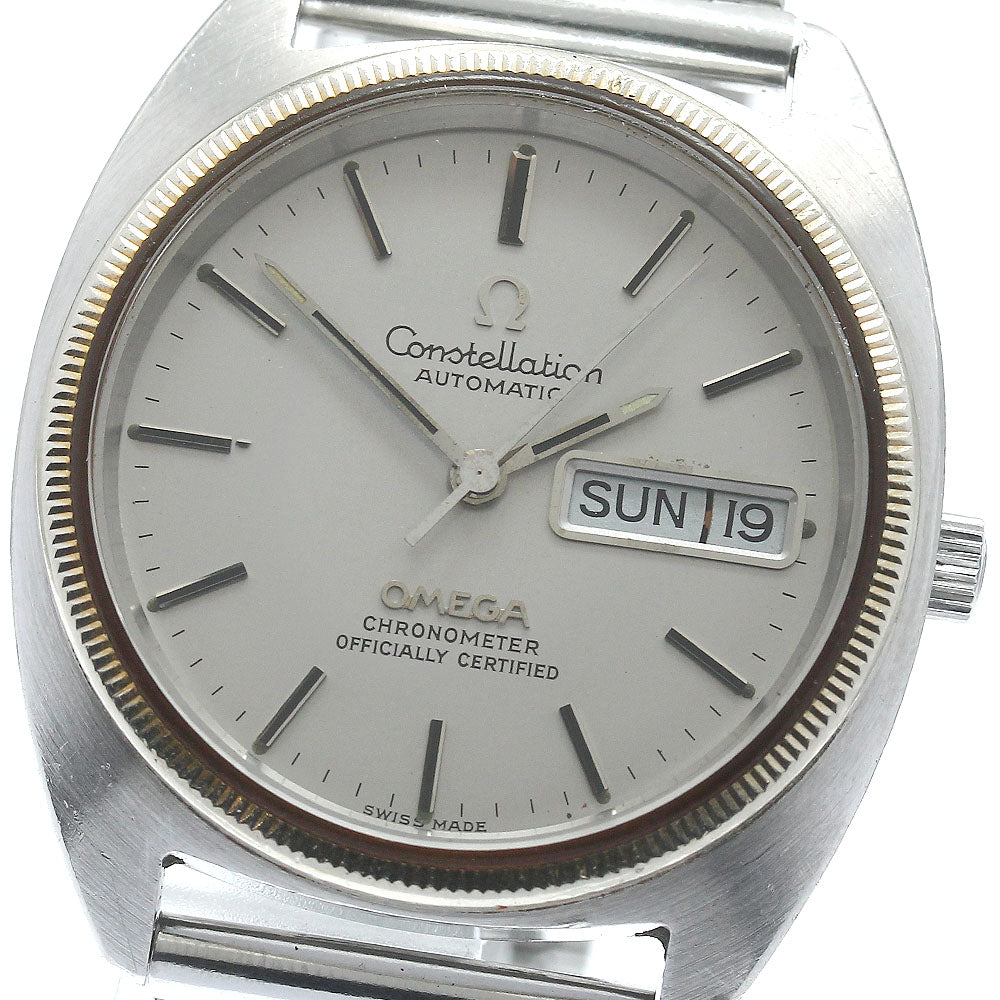 OMEGA Constellation 168.0057 WG Bezel Day Date Cal.1021 AT Men's Watch_870325