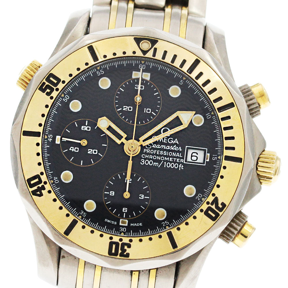 OMEGA Seamaster 300 Chronograph 2297.80 YG2 tone Automatic Men's Watch_870328
