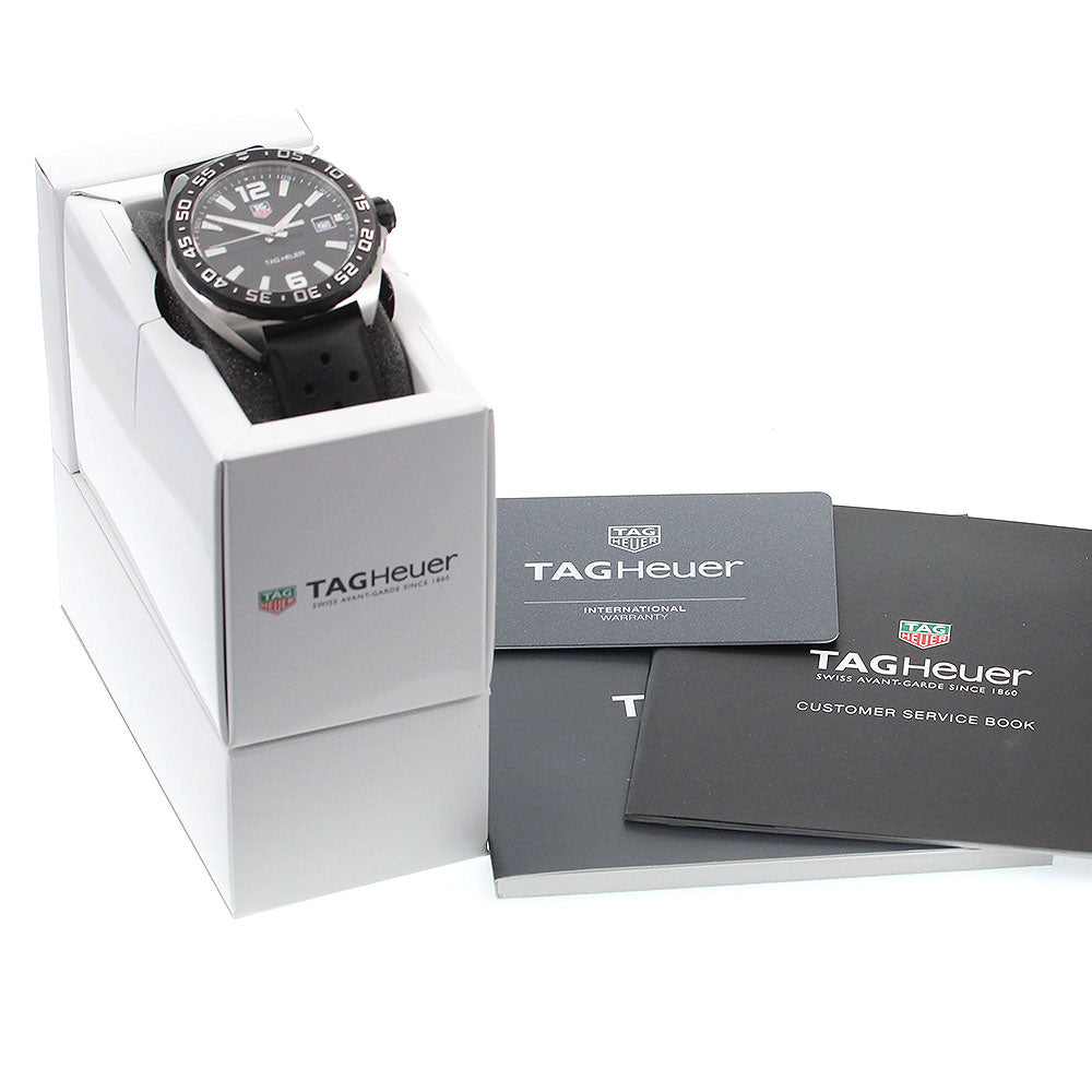 TAG HEUER Formula 1 WAZ1110 Date Black Dial Quartz Men's Watch_870367