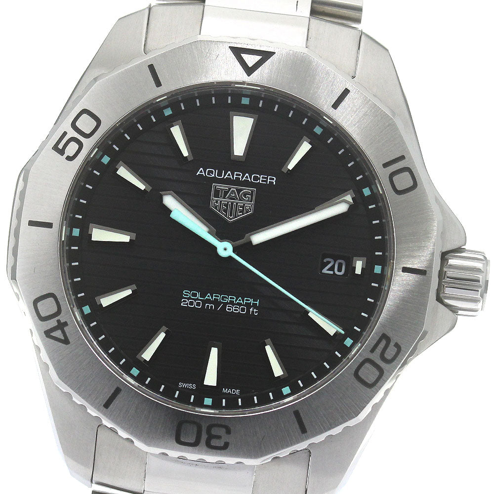 TAG HEUER Aqua Racer Professional 200 WBP1114.BA0000 Solar Powered Men's_870378