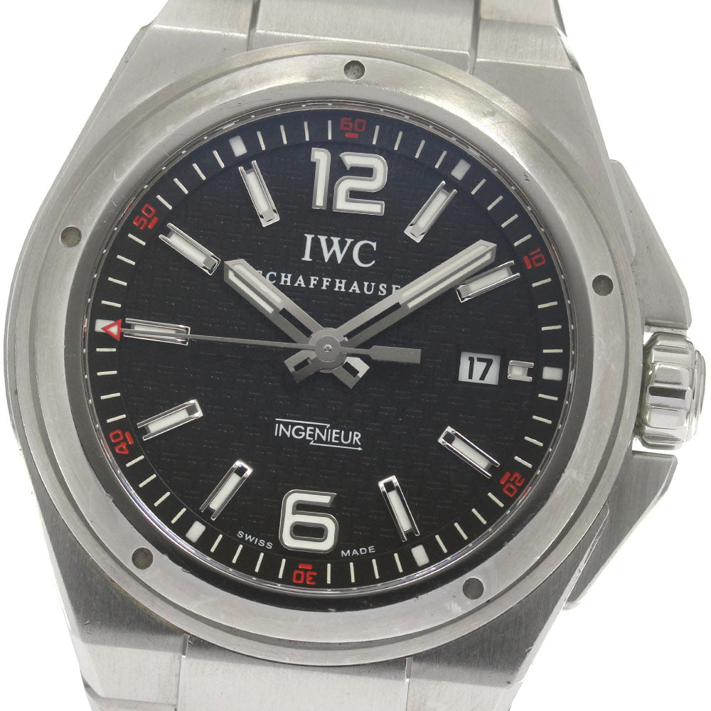 IWC SCHAFFHAUSEN Ingenieur IW323601 Date Black Dial Automatic Men's Watch_870386