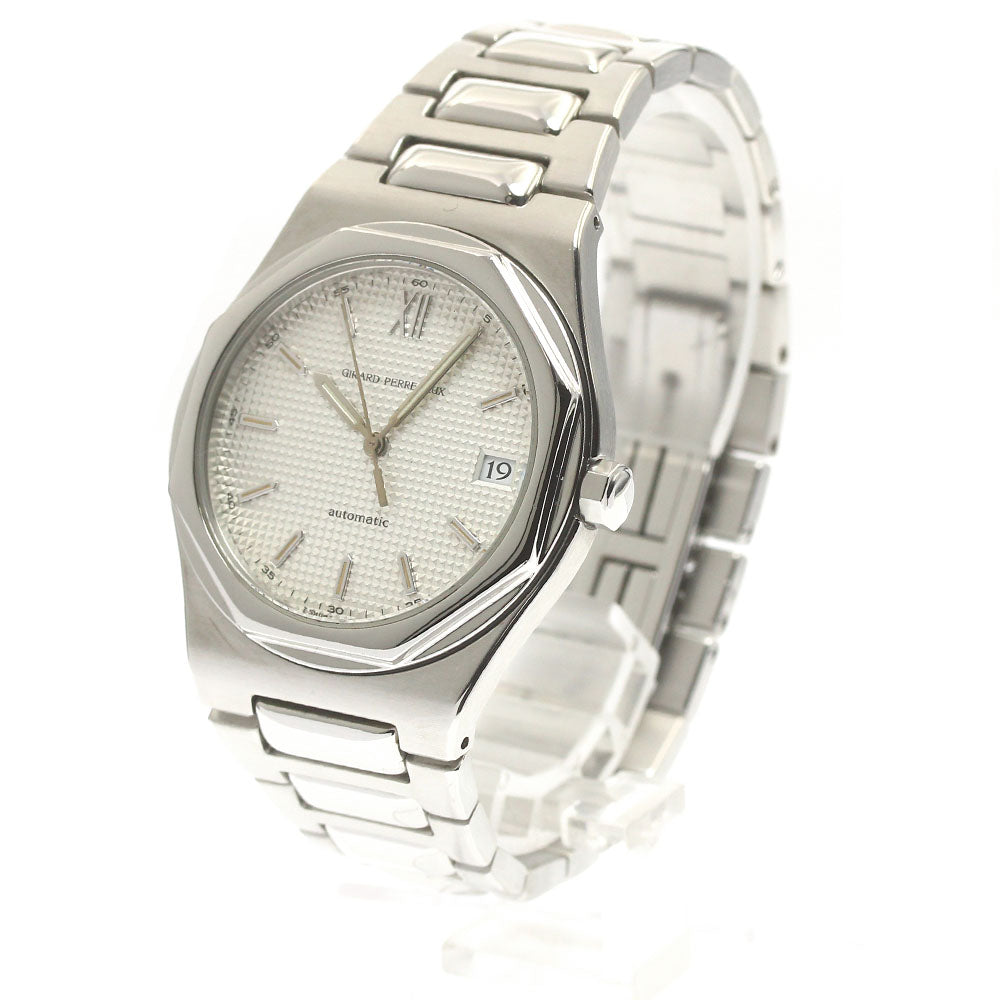 GIRARD PERREGAUX Lore art 8010 Date Silver Dial Automatic Men's Watch_870389