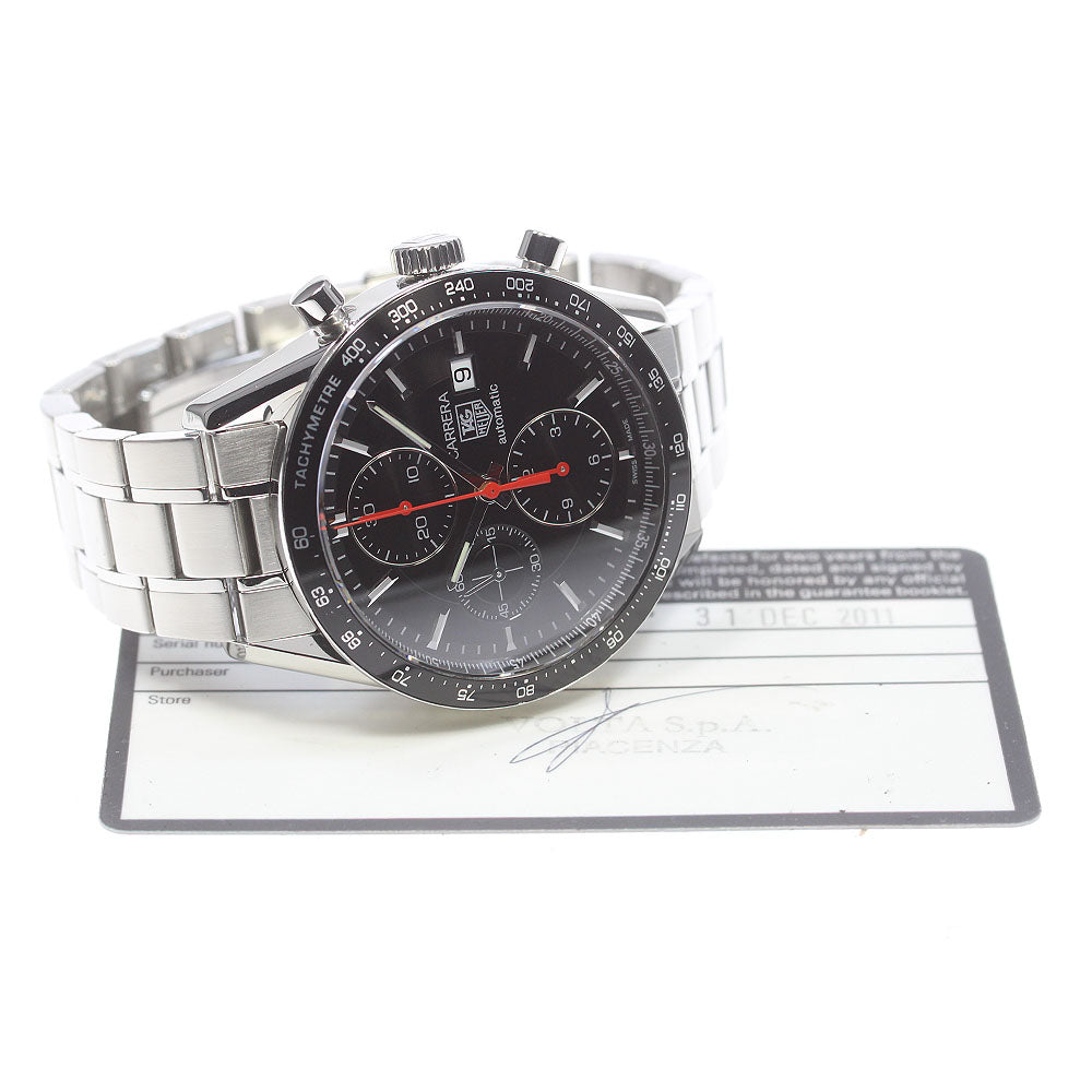 TAG HEUER Carrera CV2014 Chronograph black Dial Automatic Men's Watch_870392