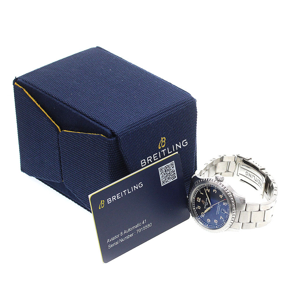 BREITLING Aviator 8 Automatic 41 A17315 Date black Dial Automatic Men's_870428