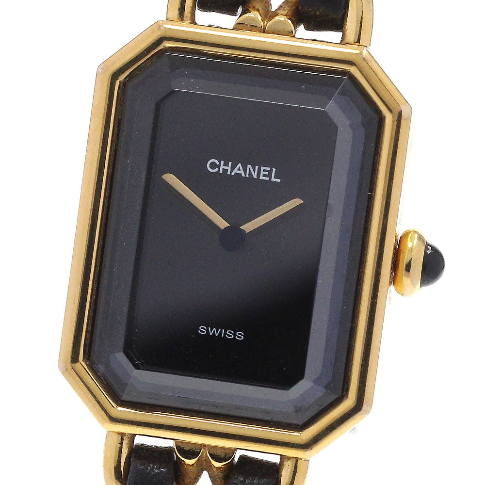 CHANEL Premiere M H0001 black Dial Quartz Ladies Watch_870468