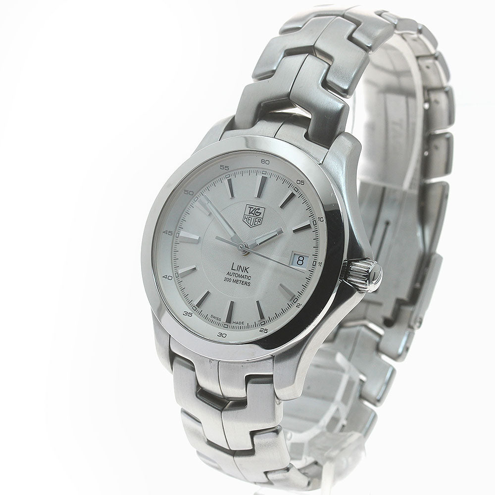 TAG HEUER Link WJF2111 Date Silver Dial Automatic Men's Watch_870473