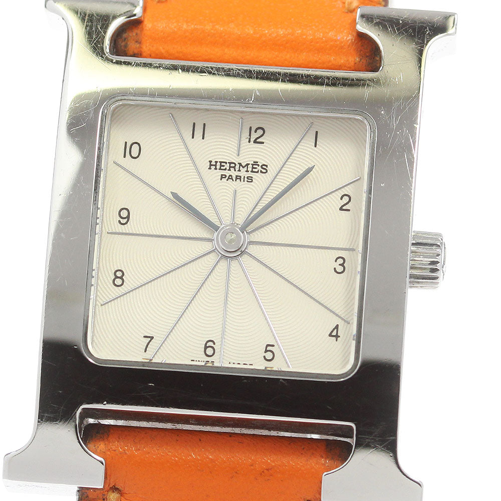 HERMES H watch HH1.210 beige Dial Quartz Ladies Watch_870474
