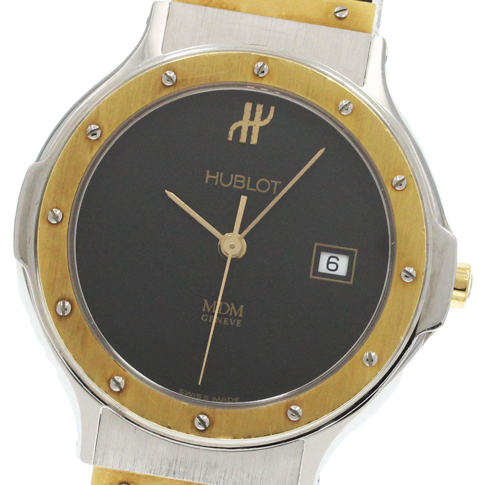 HUBLOT MDM Classic 1401.100.2 Date black Dial Quartz Ladies Watch_870506