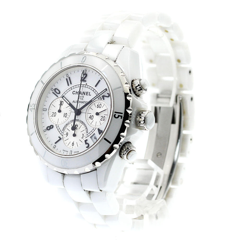 CHANEL J12 H1007 White ceramic white Dial Automatic Men's Watch_870509