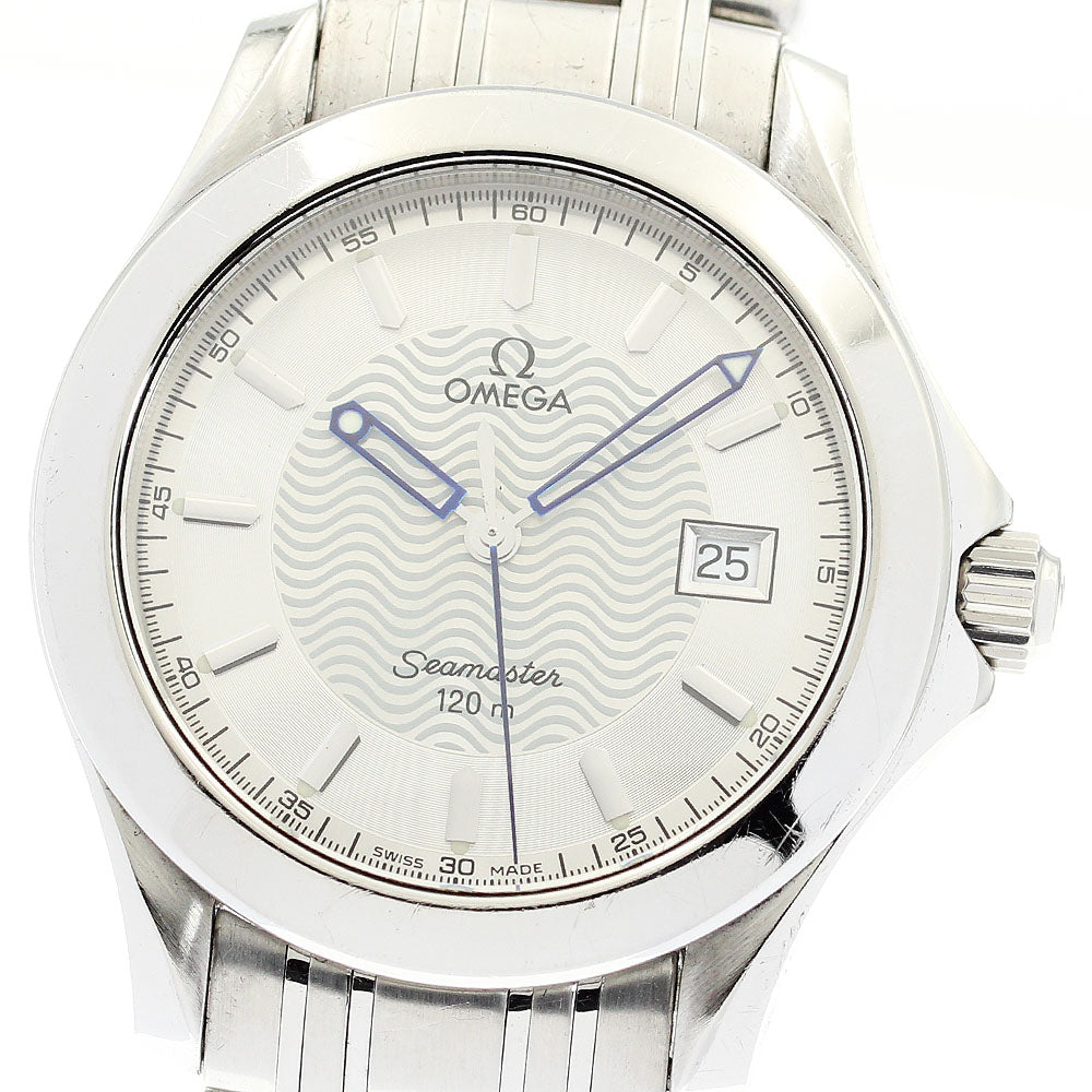 OMEGA Seamaster120 2511.31 Date Silver Dial Quartz Men's Watch_870517
