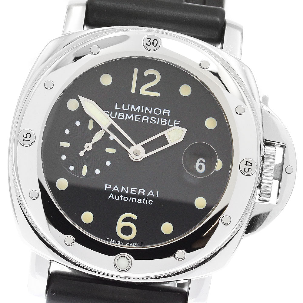 PANERAI Luminor Submersible PAM00024 black Dial Automatic Men's Watch_870521