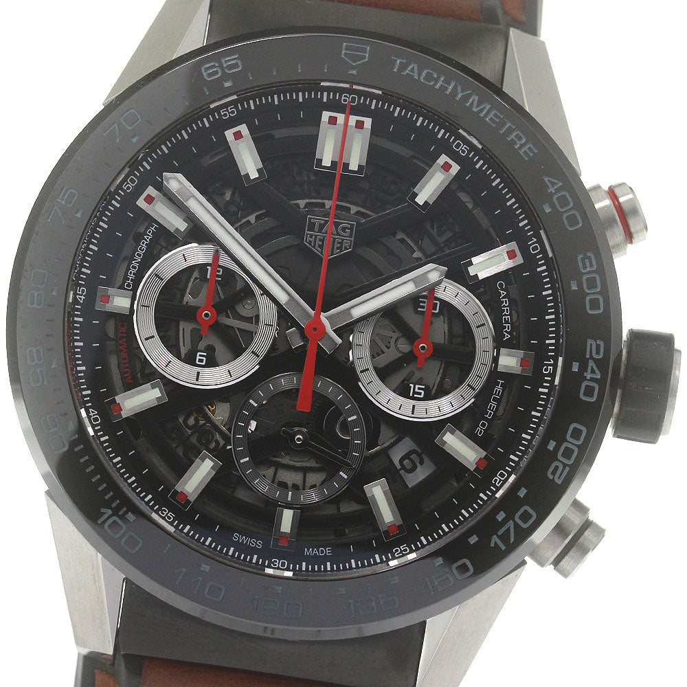 TAG HEUER Carrera Caliber Heuer 02 CBG2A10 Chronograph Automatic Men's_870545